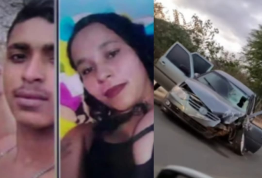 Primos morrem após moto em que estavam colidir violentamente contra carro