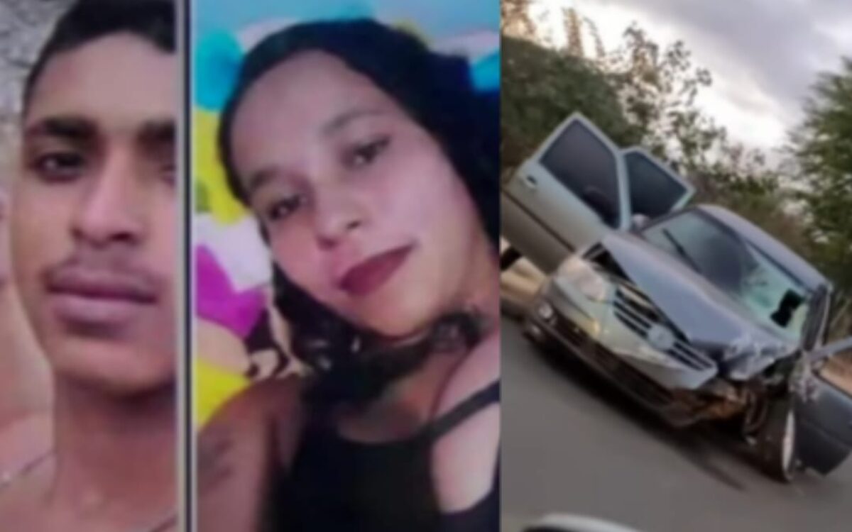 Primos morrem após moto em que estavam colidir violentamente contra carro