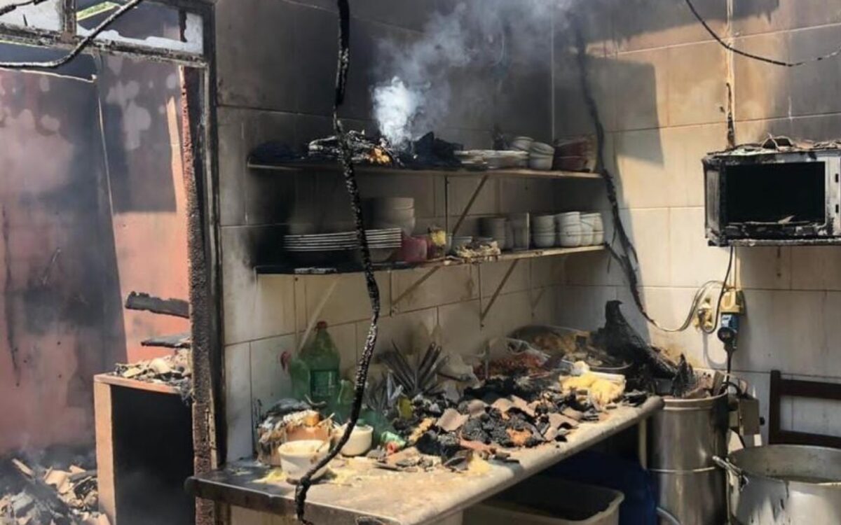 vazamento de gas causa incendio em barra do mendes